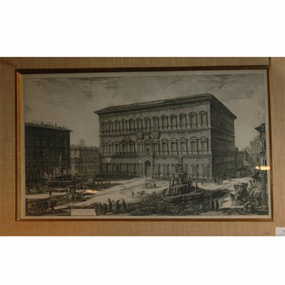Lot 72 - Giovanni B. Piranesi VEDUTA DEL PALAZZO...