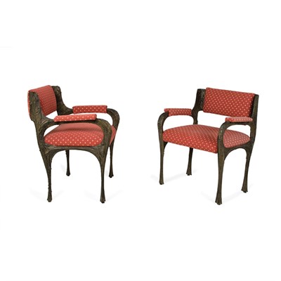 Lot 112 - Paul Evans American, 1931-1987 Pair of...