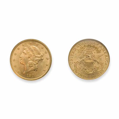 Lot 513 - 1904 $20 Liberty Head