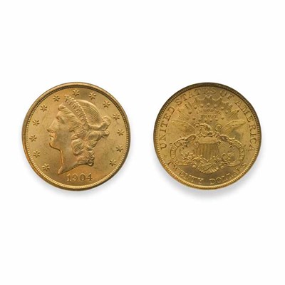 Lot 515 - 1904 $20 Liberty Head