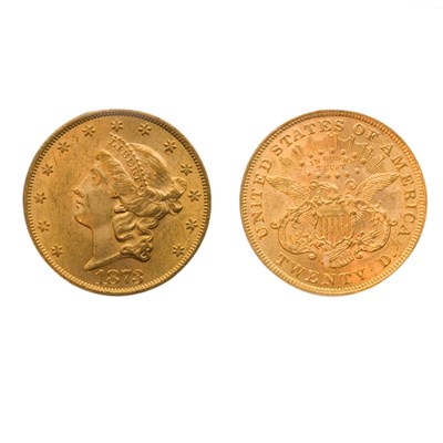 Lot 490 - 1873 $20 Liberty Head, Open 3