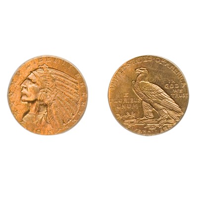 Lot 476 - 1915 $5 Indian