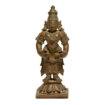 Lot 257 - Indian Bronze of a Figure Height 4 inches.