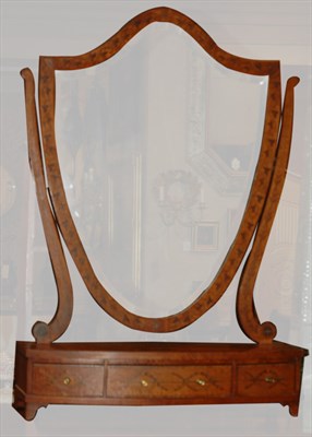 Lot 369A - Victorian Style Inlaid Mahogany Dressing...
