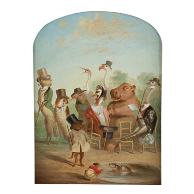 Lot 57 - European School 19th Century Mother Goose and...