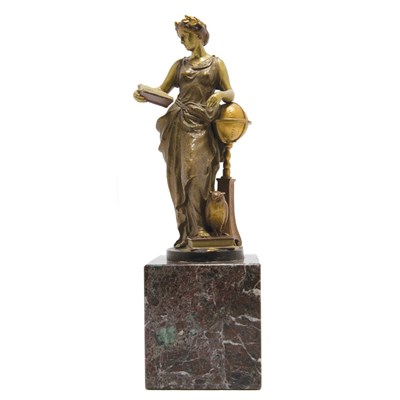 Lot 375 - Bergman Cold Painted Bronze Allegorical Figure...