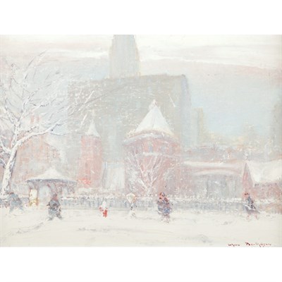 Lot 217 - Johann Berthelsen American, 1883-1972 Little...