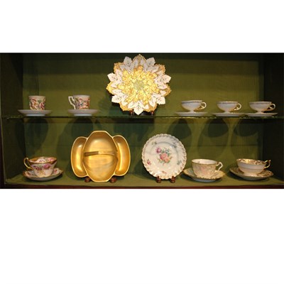 Lot 508 - Group of Continental Porcelain Articles...