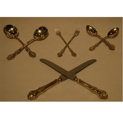 Lot 388 - National Silver Co. Sterling Silver Flatware...