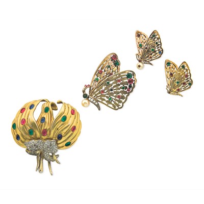 Lot 104 - Group of Ciner Pins 1930s/1940s Comprising a...