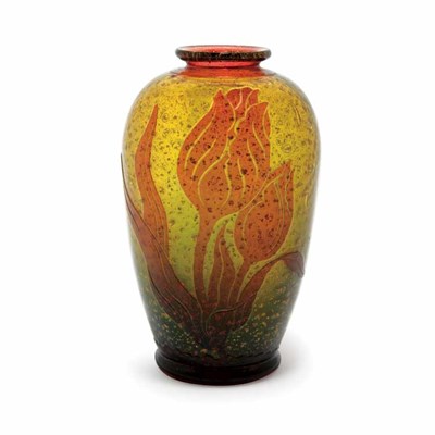 Lot 367 - Desire Christian Internally Decorated and Acid...