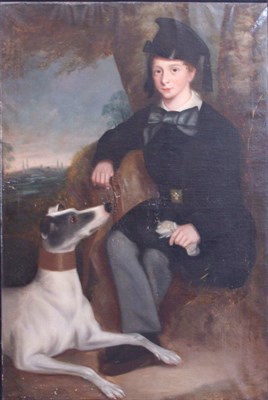 Lot 25 - English School 19th Century Portrait of a Boy...