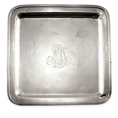 Lot 338 - Black, Starr & Frost Sterling Silver Square...