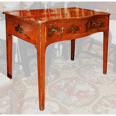 Lot 276 - Provincial Louis XV Style Chinoiserie...