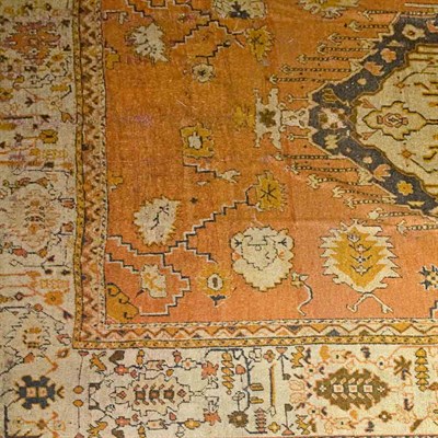 Lot 310 - Angora Oushak Carpet West Anatolia, last...
