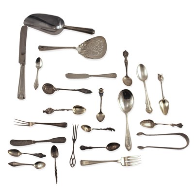 Lot 343A - Group of Sterling Silver and Coin Silver...
