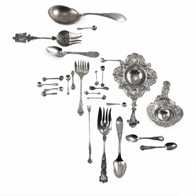 Lot 345 - Miscellaneous Group of Sterling Silver...