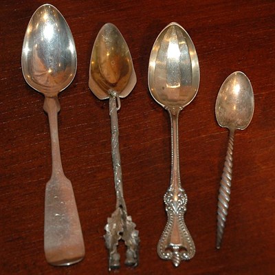 Lot 337A - Group of Sterling, Continental and Silver...