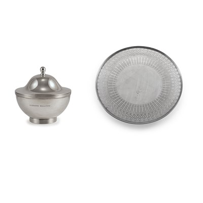 Lot 324 - Tiffany & Co. Sterling Silver Pierced Cake...