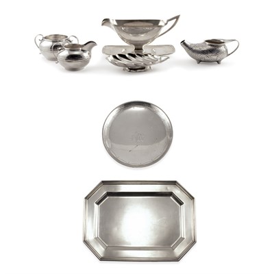 Lot 317 - Group of Eight Sterling Silver Articles...