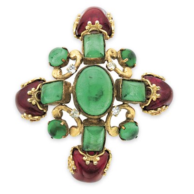 Lot 139 - Chanel Cross-Form Pin/Pendant Circa 1960...