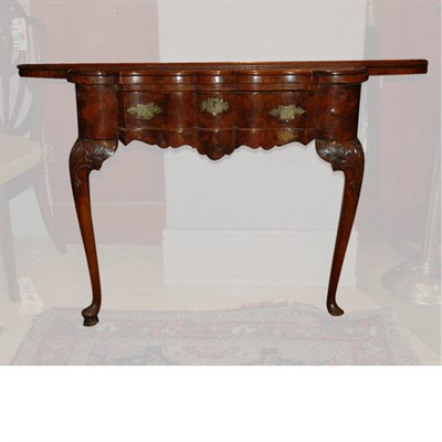 Lot 487 - Dutch Rococo Style Walnut Console Height 30...