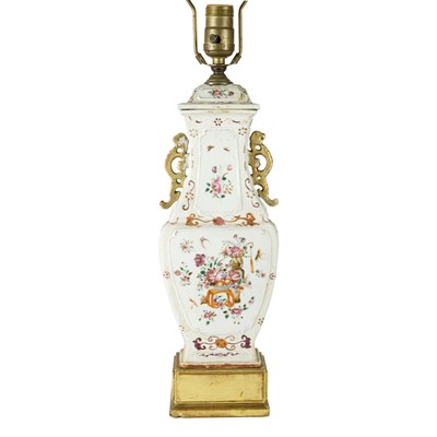 Lot 436 - Samson Famille Rose Porcelain Covered Vase...