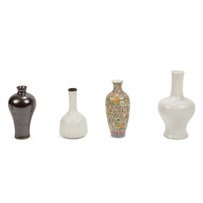 Lot 62 - Group of Four Chinese Porcelain Vases...