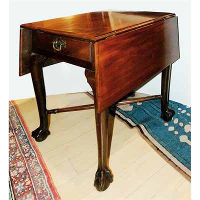 Lot 145 - Irish George III Style Mahogany Pembroke Table...
