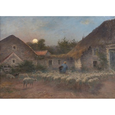 Lot 18 - Alexandre Gaston Guignard French, 1848-1922...