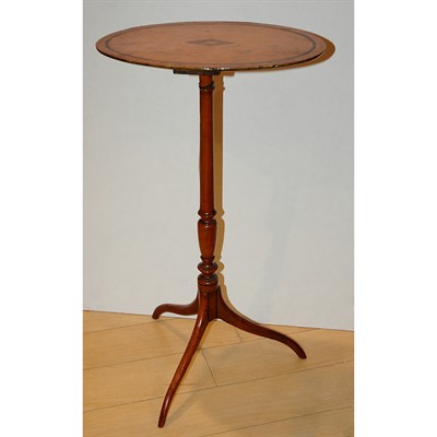 Lot 419 - George III Mahogany Candlestand Height 25 1/2...