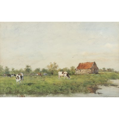 Lot 45 - Adrianus Johannes Groenewegen Dutch, 1874-1963...