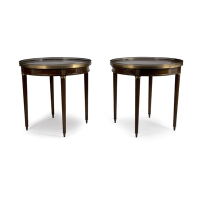 Lot 52 - Pair of Louis XVI Style Gilt-Bronze Mounted...