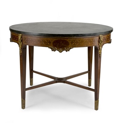 Lot 104 - Louis XVI Style Gilt-Metal Mounted Parquetry...
