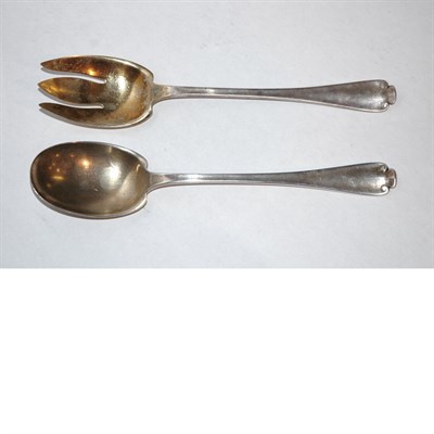 Lot 136 - Tiffany & Co. Sterling Silver Salad Serving...