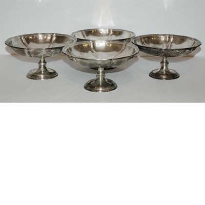 Lot 174 - Set of Four Arthur Stone Sterling Silver...