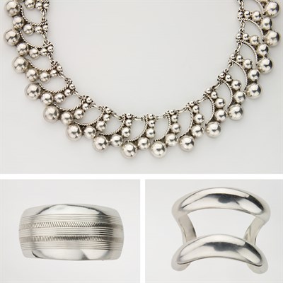 Lot 842 - Group of Sterling Silver Jewelry