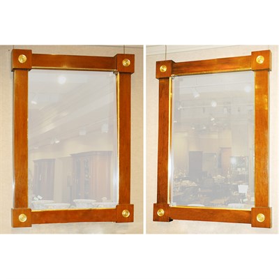 Lot 251 - Pair of Empire Style Gilt Decorated Mahogany...