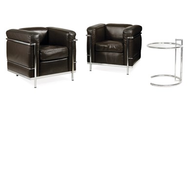 Lot 239 - Le Corbusier 1887-1965 Pair of LC2 Le Grand...