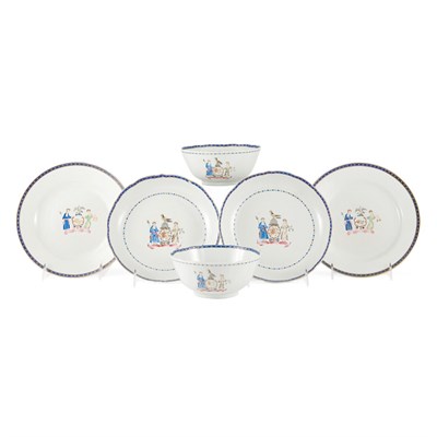 Lot 198 - Set of Chinese Export Armorial Porcelain...