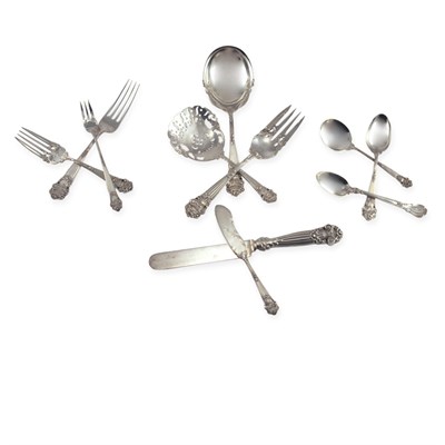 Lot 361 - Sterling Silver Flatware Service Approximately...