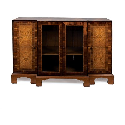 Lot 307 - George III Rosewood, Mahogany and Tulipwood...