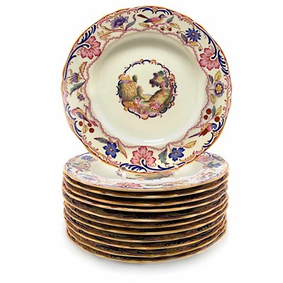 Lot 323 - Set of Twelve Spode Porcelain Service Plates...