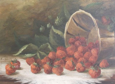 Lot 30 - R.L. Herrick 20th Century Overturned Basket of...