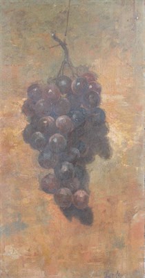 Lot 9 - American School 20th Century Study of Grapes...