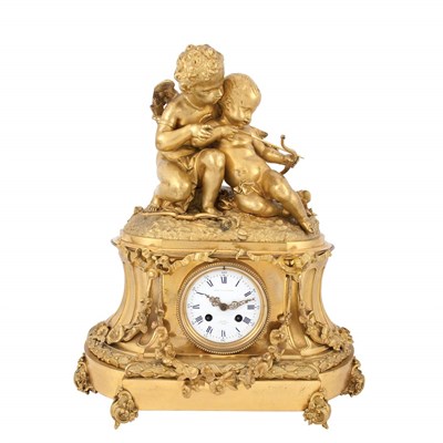 Lot 613 - Transitional Louis XV/XVI Style Gilt-Bronze...