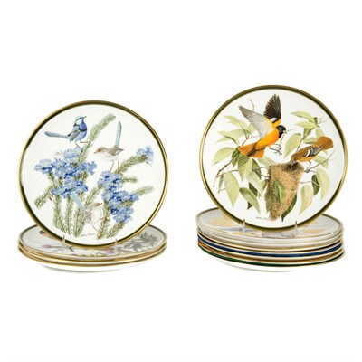 Lot 479 - Set of Twelve Audubon Society Song Birds...