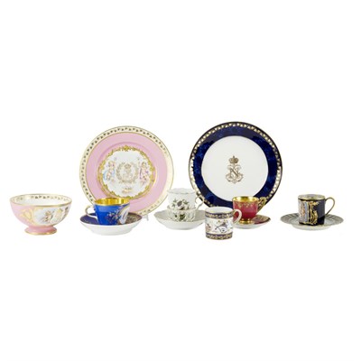 Lot 111 - Sevres Pink and Gilt Decorated Porcelain Bowl...