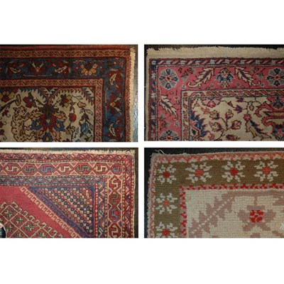 Lot 531 - Group of Four Rugs Comprising a Spanish...