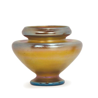 Lot 436 - Tiffany Favrile Glass Cabinet Vase Circa 1918...